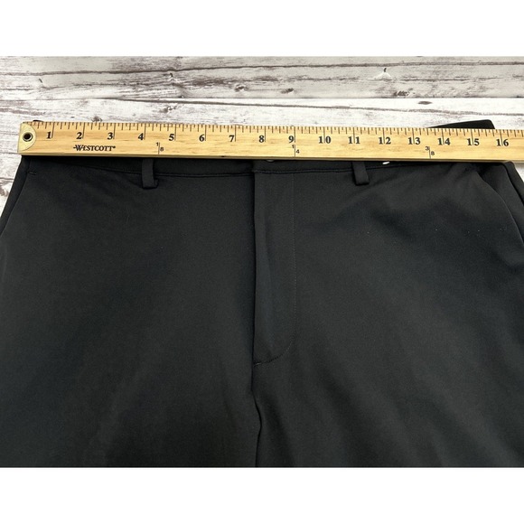 Uniqlo Men Stretch Waist Trouser Ankle Pants Black Size Medium W30-33 Drawstring - Picture 5 of 9